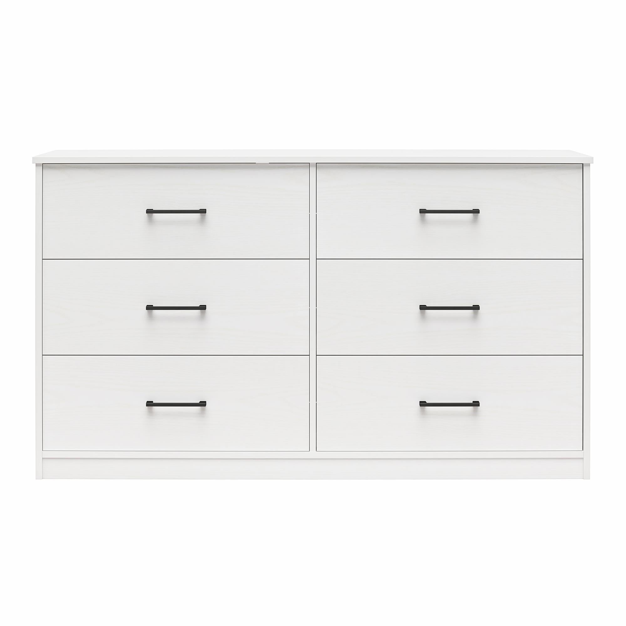 Easy Build Pearce Wide 6 Drawer Dresser with Interlocking SwitchLock™ System