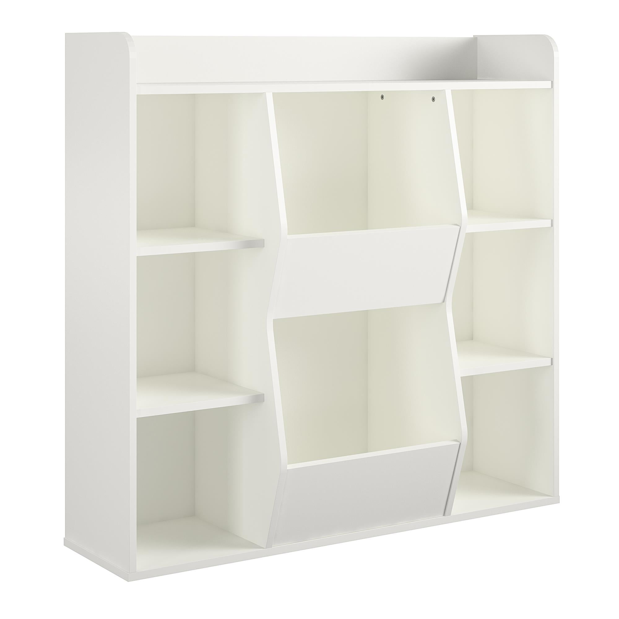 Jocelyn Large Toy Storage Bookcase with 8 Open Compartments